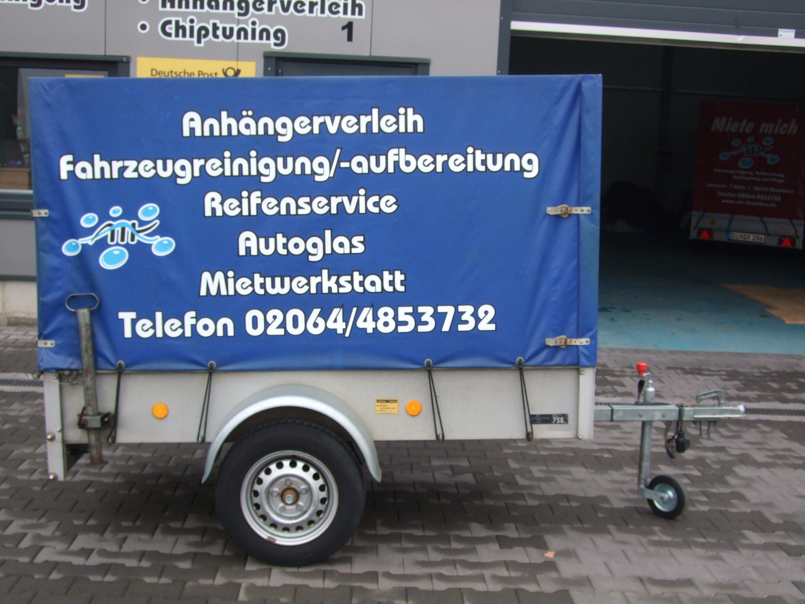 Anhängerverleih 750 kg klein 2